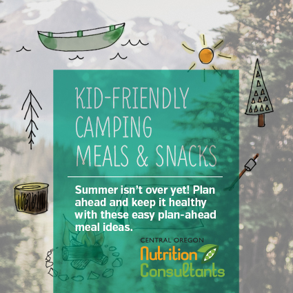 Healthy kid-friendly meals and snacks for your next camping trip.